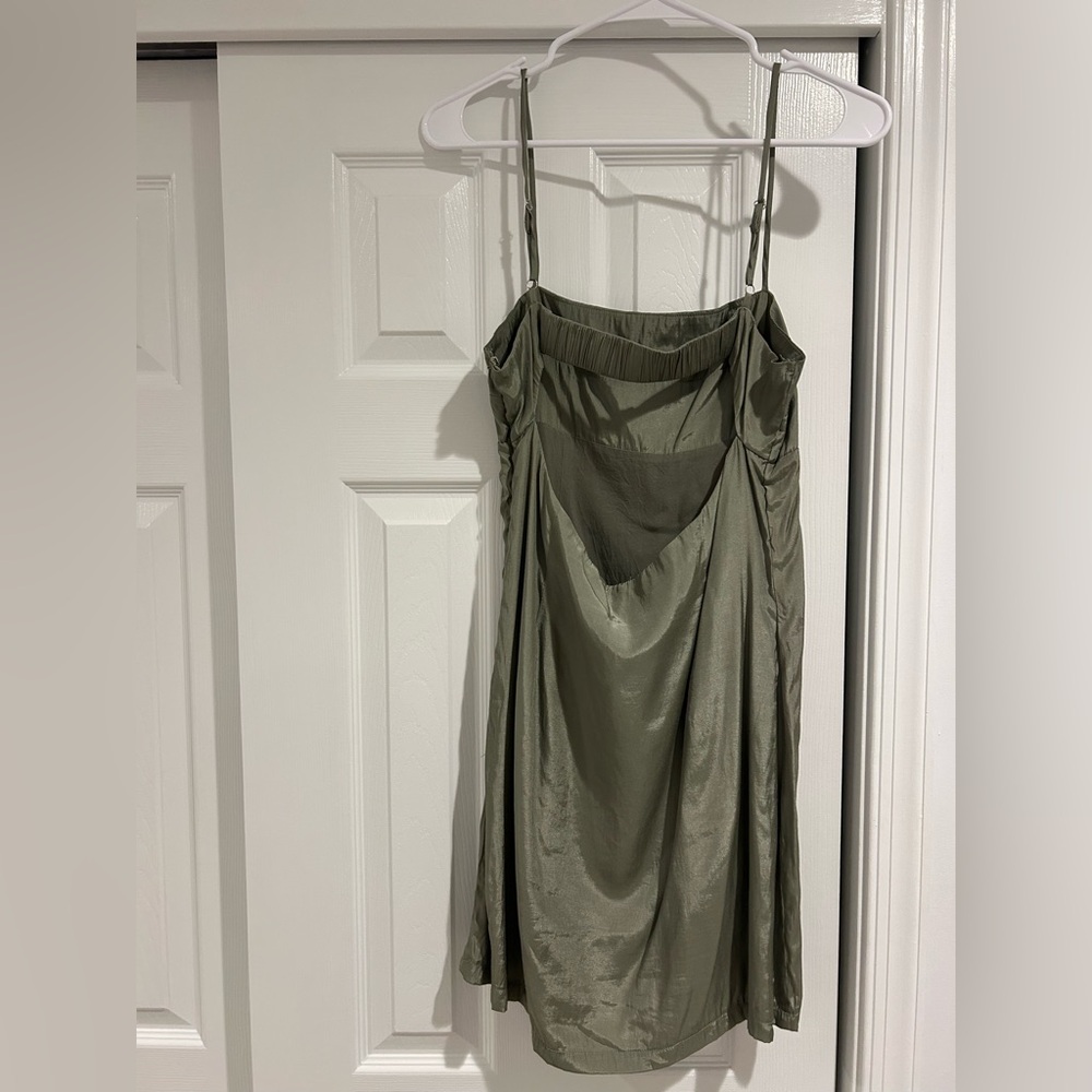 Princess Polly Khaki green mini dress - Picture 2 of 4